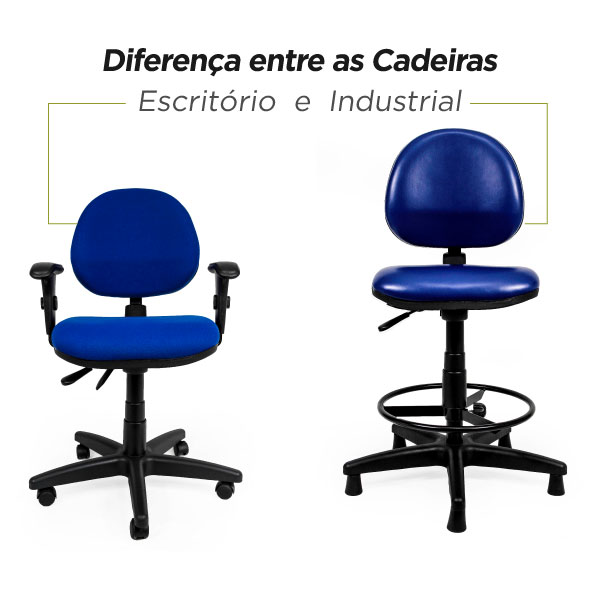 Você Sabe a Diferença entre Cadeiras Industriais e Cadeira